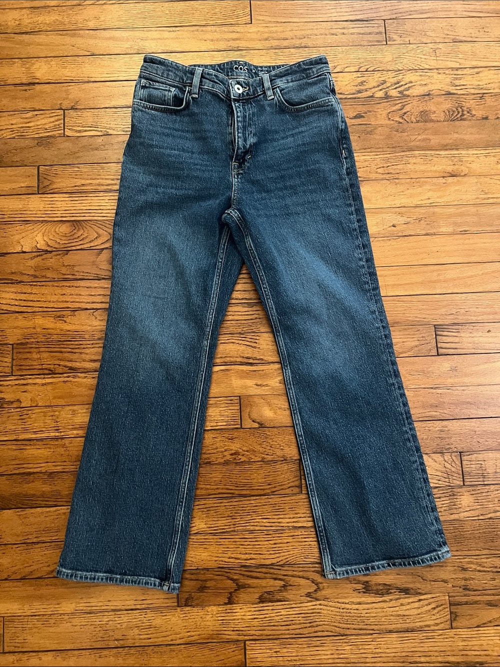 COS Women's Indigo Straight-Leg Jeans